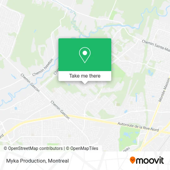 Myka Production map