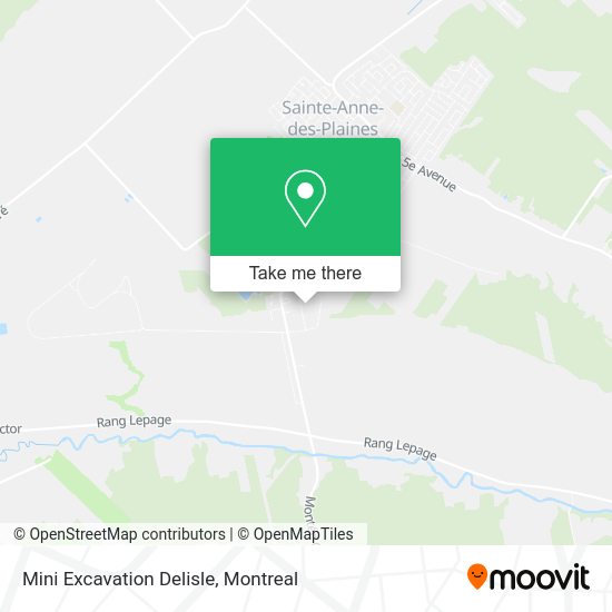 Mini Excavation Delisle map