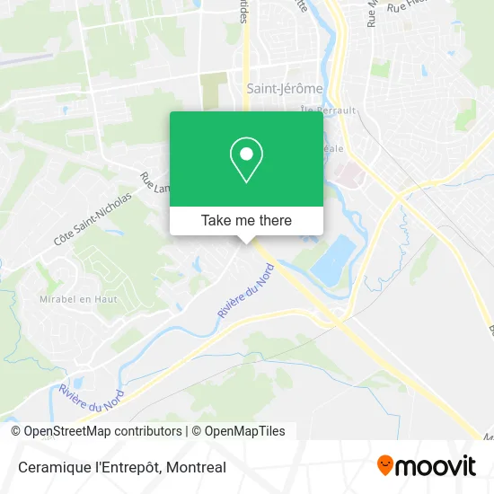 Ceramique l'Entrepôt map