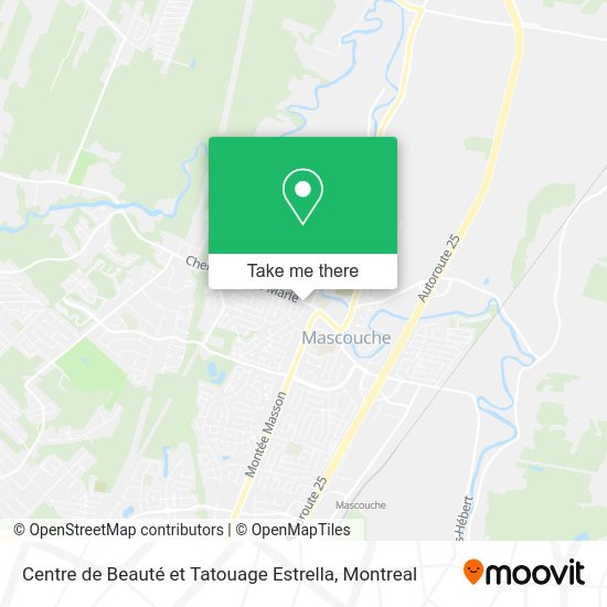 Centre de Beauté et Tatouage Estrella map