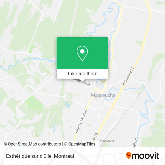 Esthétique sur d'Elle map