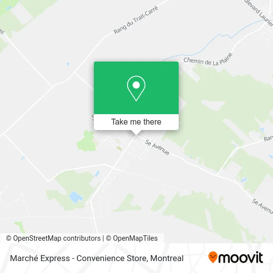 Marché Express - Convenience Store map