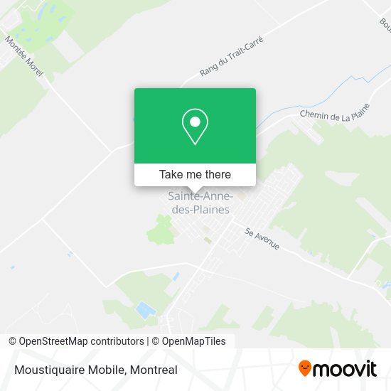Moustiquaire Mobile map