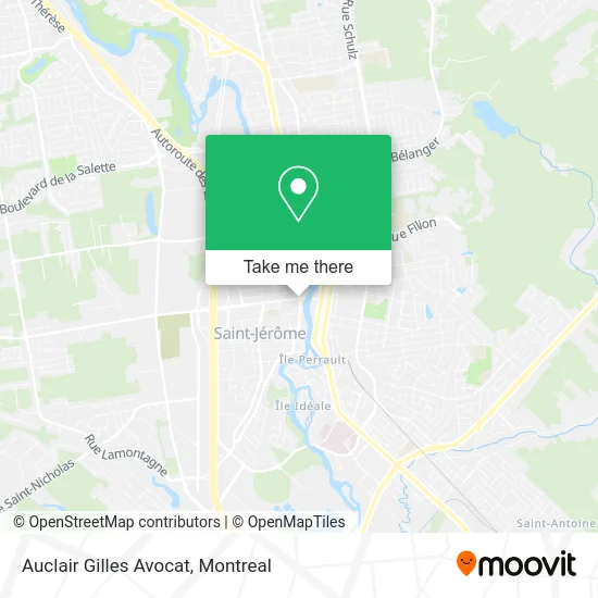 Auclair Gilles Avocat map