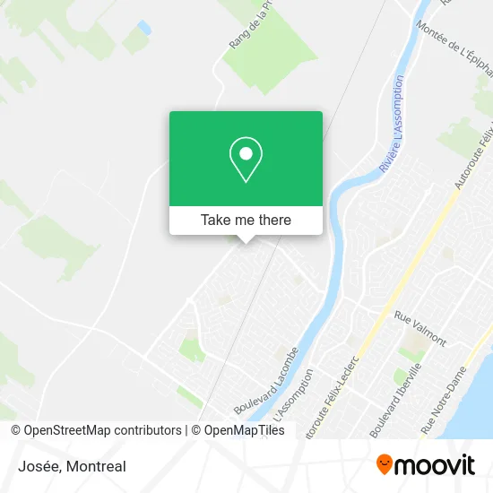 Josée map