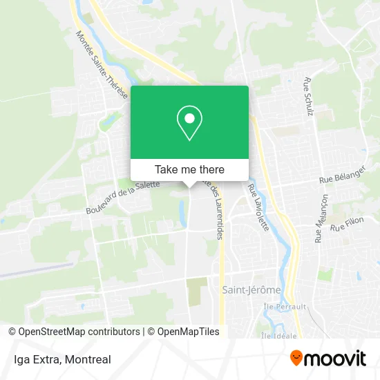 Iga Extra map