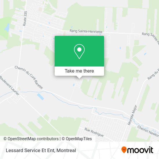 Lessard Service Et Ent map