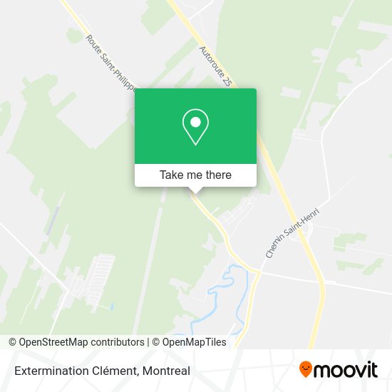 Extermination Clément map