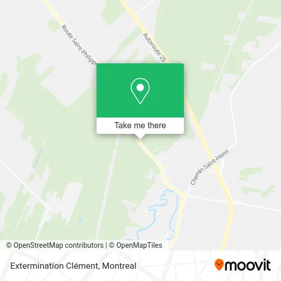 Extermination Clément map