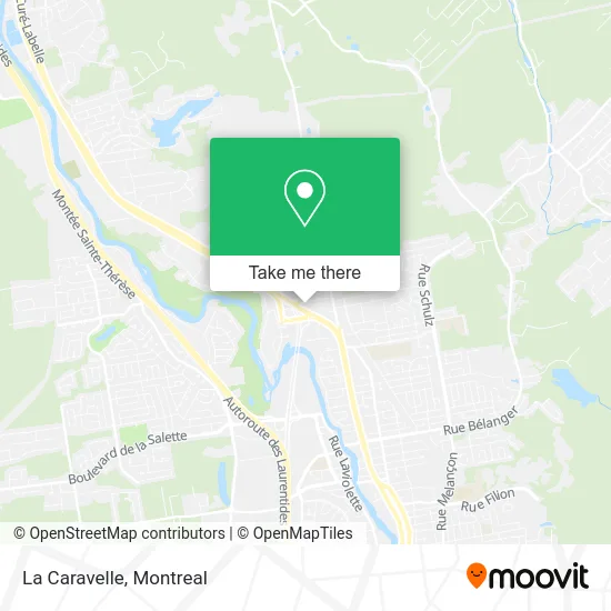 La Caravelle map