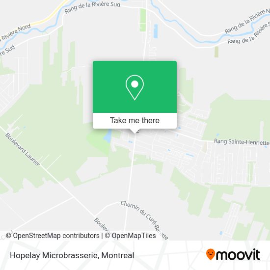 Hopelay Microbrasserie map