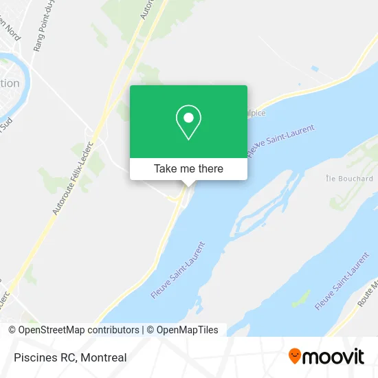 Piscines RC map