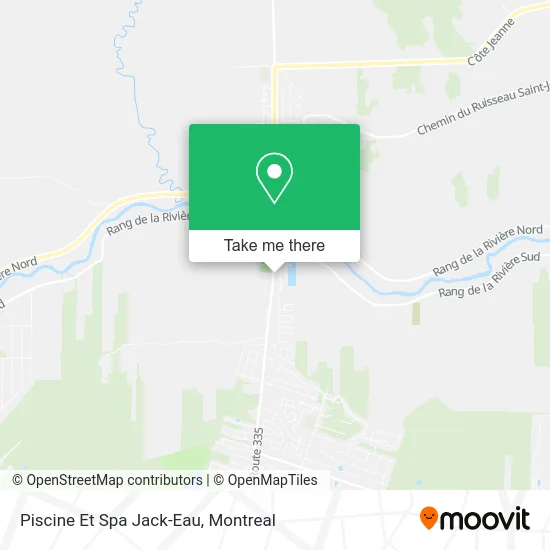Piscine Et Spa Jack-Eau map
