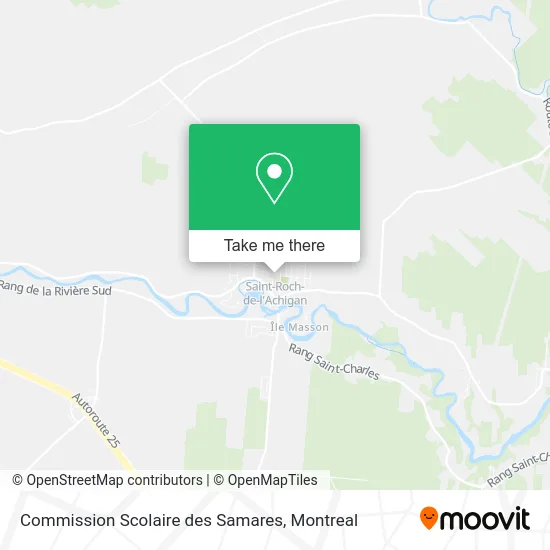 Commission Scolaire des Samares map