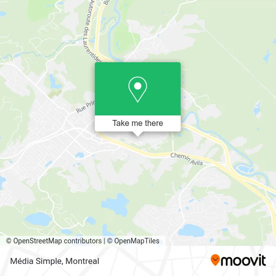 Média Simple map