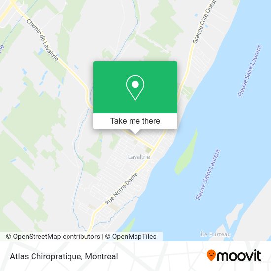 Atlas Chiropratique map