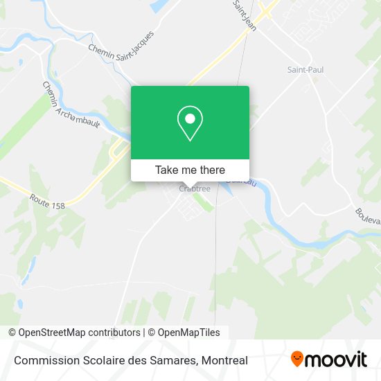 Commission Scolaire des Samares map