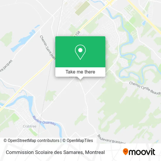 Commission Scolaire des Samares map