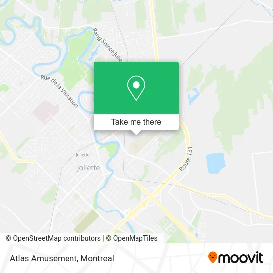 Atlas Amusement map