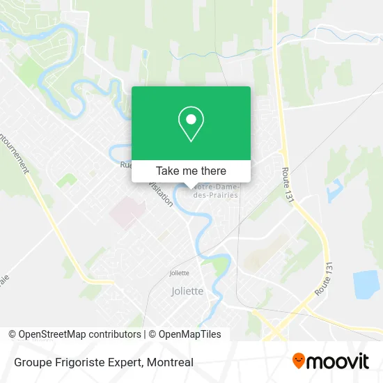 Groupe Frigoriste Expert map