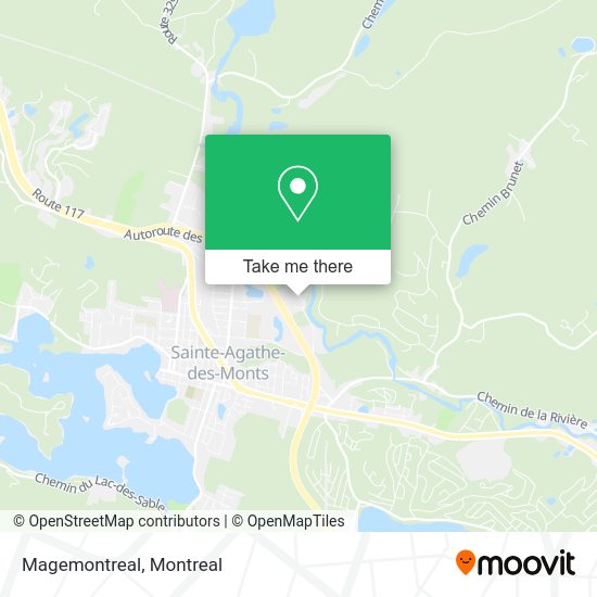 Magemontreal map