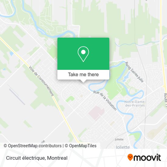 Circuit électrique map
