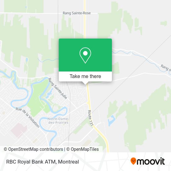 RBC Royal Bank ATM map