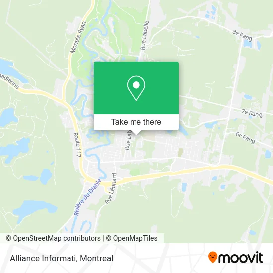Alliance Informati map