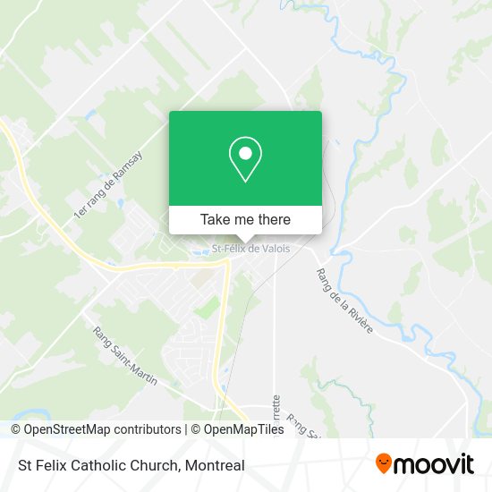 St Felix Catholic Church map