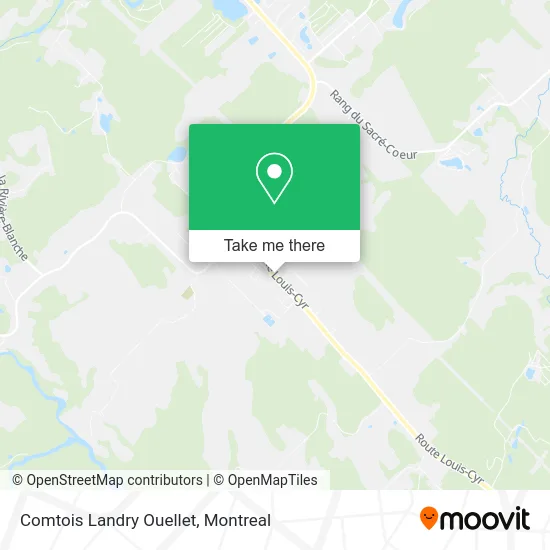Comtois Landry Ouellet map