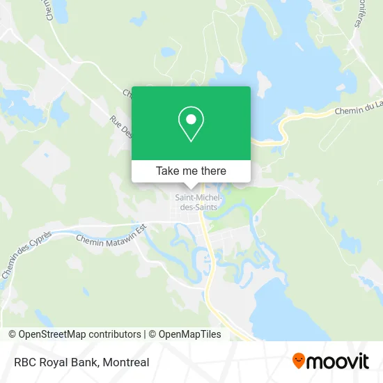RBC Royal Bank map