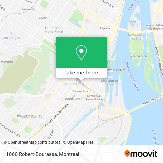 1060 Robert-Bourassa map