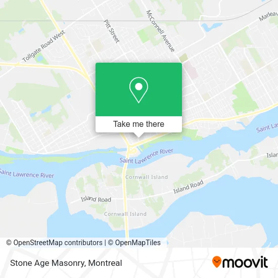 Stone Age Masonry map