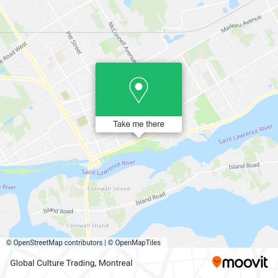 Global Culture Trading map