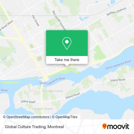 Global Culture Trading map