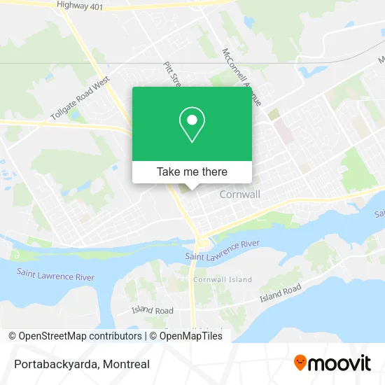 Portabackyarda map