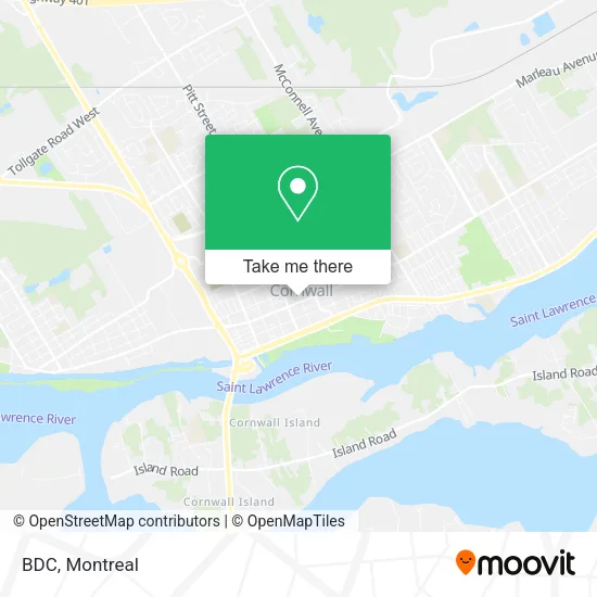BDC map