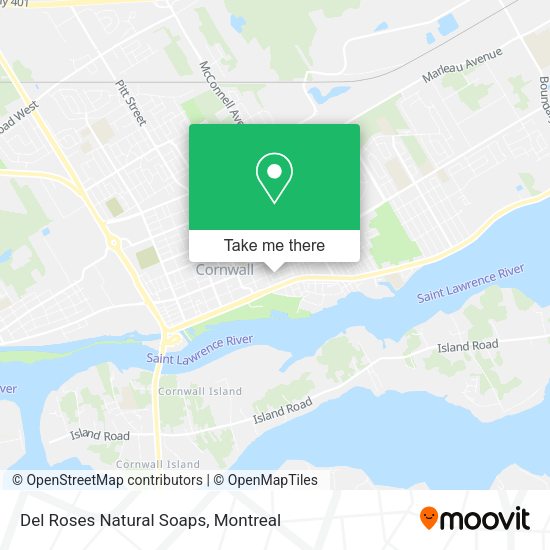 Del Roses Natural Soaps map