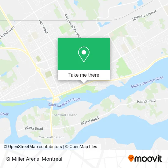 Si Miller Arena map