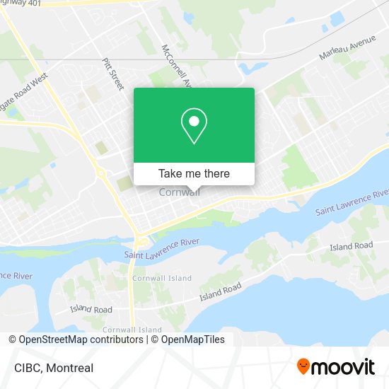 CIBC map