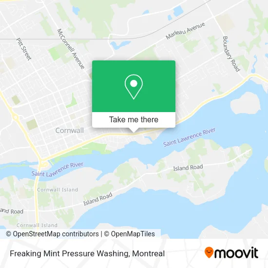 Freaking Mint Pressure Washing map
