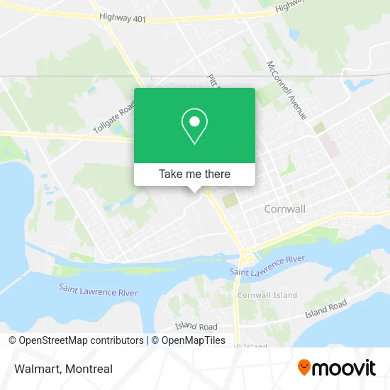 Walmart map