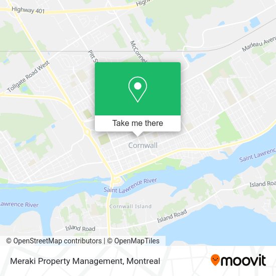 Meraki Property Management map