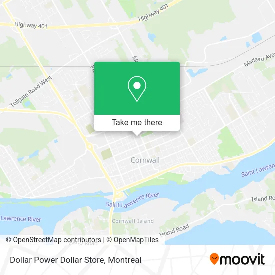 Dollar Power Dollar Store map