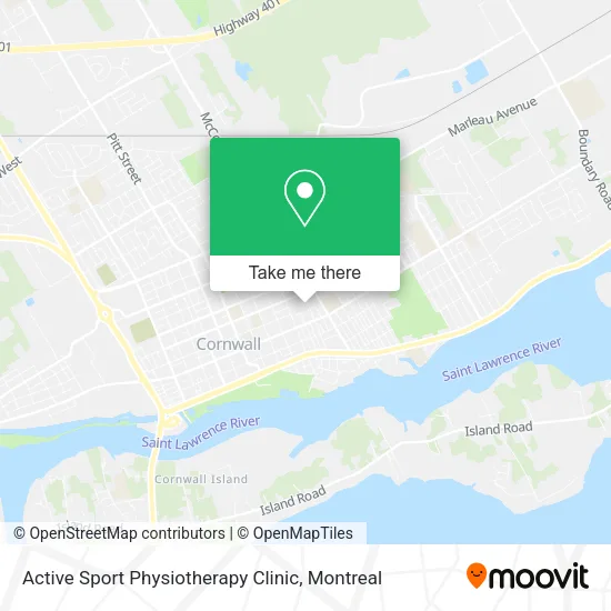 Active Sport Physiotherapy Clinic map