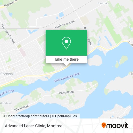 Advanced Laser Clinic map