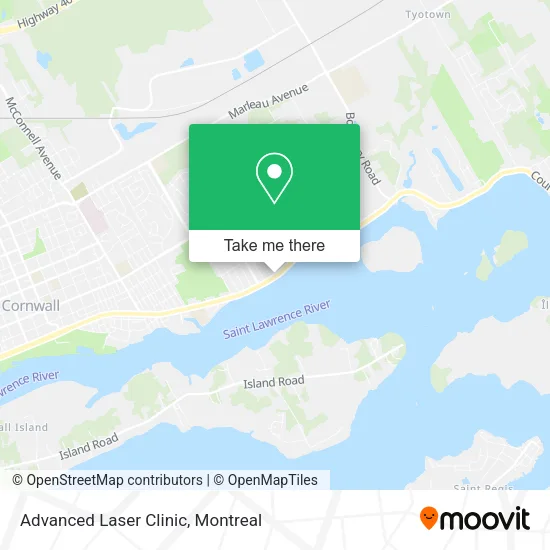 Advanced Laser Clinic map