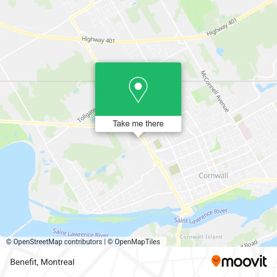 Benefit map