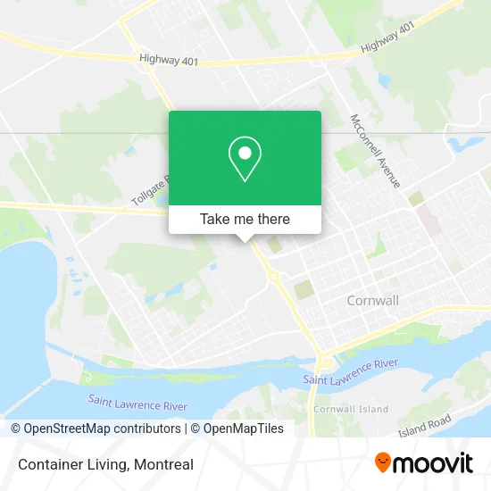 Container Living map