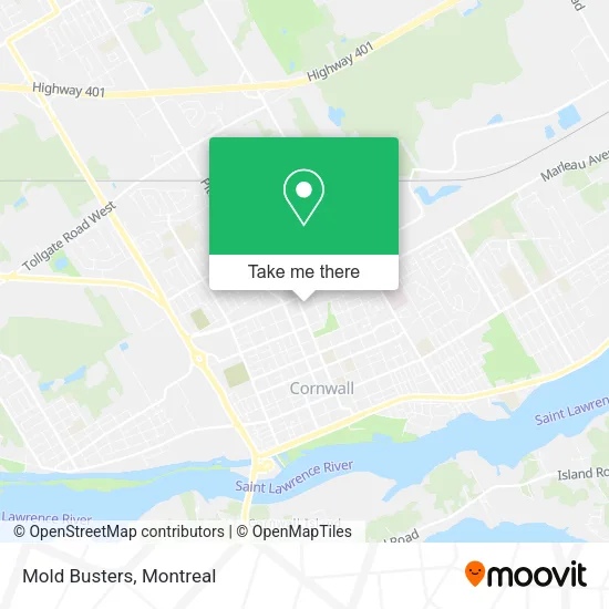 Mold Busters map